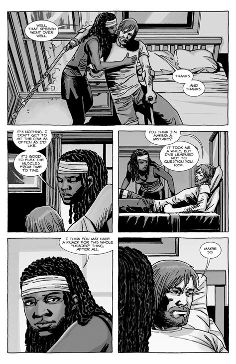 do rick and michonne get together in the comics|The Walking Dead: Rick and Michonne's Comic History Signals .